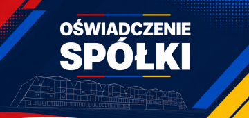 OŚWIADCZENIE Zarządu Sp&oacute;łki MOSiR w Zabrzu 